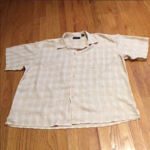 Perry Ellis Beige 2XL shirt